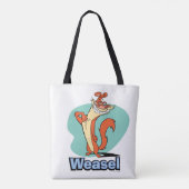 Tote Bag Weasel Proud Character Graphic (Dos)