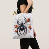 Tote Bag Web de l'araignée noire géante (De près)