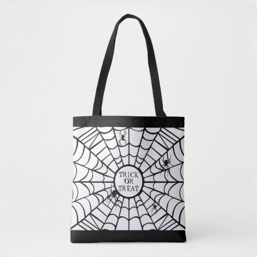 Tote Bag Web déplaisant Spider (Devant)