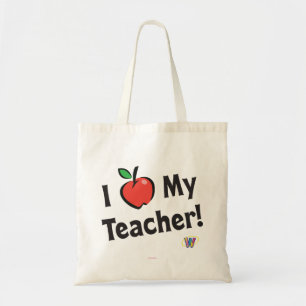 Tote Bag Webkinz : J'Aime Mon Professeur !