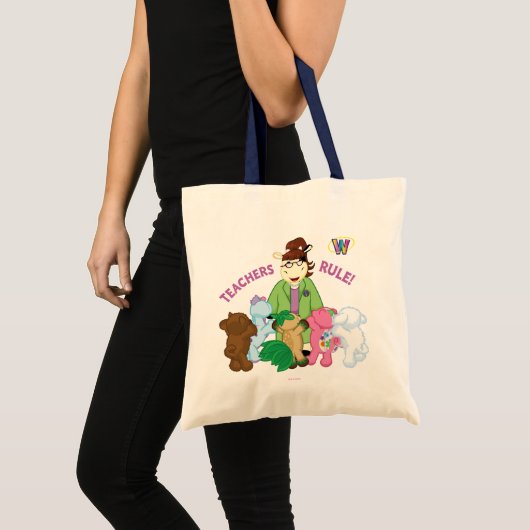 Tote Bag Webkinz : Règle de professeurs ! (Devant (produit))