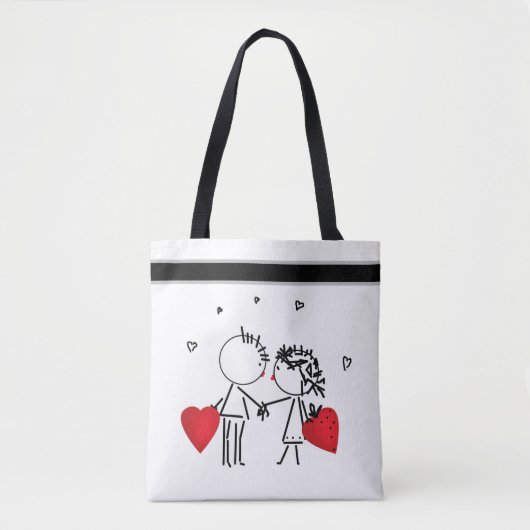 Tote Bag Wedding, jour de Valentine (Devant)