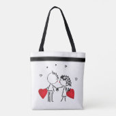 Tote Bag Wedding, jour de Valentine (Dos)
