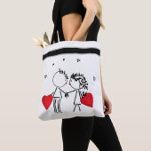 Tote Bag Wedding, jour de Valentine (De près)