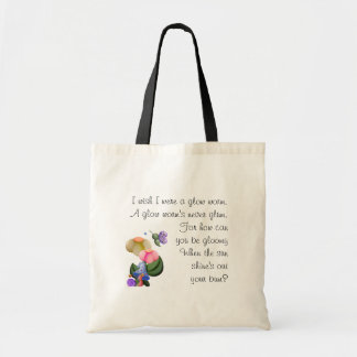 Tote Bag Wee View Snail & Butterfly