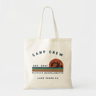 Tote Bag Week-end de camping personnalisé pour enterrement
