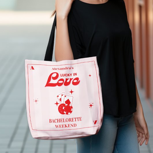 Tote Bag Week-end de célibataire de Lucky In Love