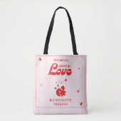 Tote Bag Week-end de célibataire de Lucky In Love (Devant)