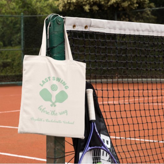 Tote Bag Week-end de célibataire de pickleball