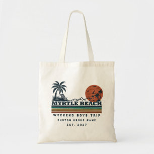 Tote Bag Week-end de célibataire personnalisé à Myrtle Beac