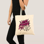 Tote Bag Week-end de filles POWER FILLE personnalisé (Devant (produit))