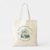 Tote Bag Week-end de glamping pour filles de bachelorette r (Dos)