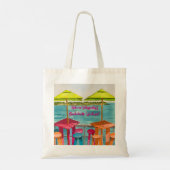 Tote Bag Week-end de jeune fille à Key West Vibes (Dos)