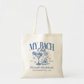 Tote Bag Week-end d'enterrement de vie de jeune fille rétro (Devant)