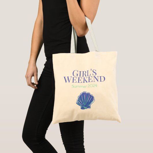 Tote Bag Week-end personnalisé pour filles célibataires sur (Devant (produit))