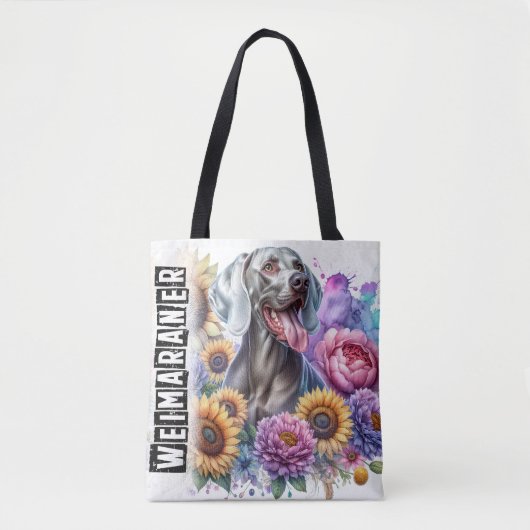 Tote Bag Weimaraner (Devant)