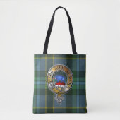 Tote Bag Weir Tartan & Badge (Devant)