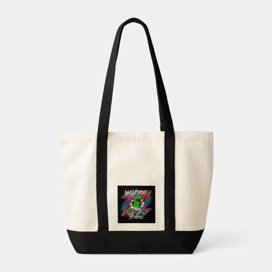 TOTE BAG WELCOME SCHOOL WELCOME BACK TO SCHOOL (Dos)