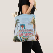 TOTE BAG WELCOME TO LAS VEGAS (De près)