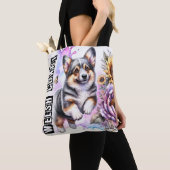 Tote Bag Welsh Corgi (De près)