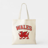 Tote Bag Welsh Dragon (Dos)