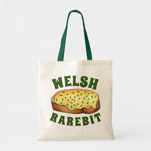 Tote Bag Welsh Rarebit Savoureux Fromage Toast British Food (Devant)