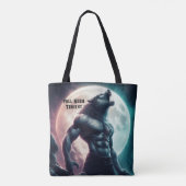 Tote Bag Werewolf Romance Reader Anniversaire Nom du cadeau (Dos)