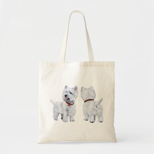 Tote Bag West Highland White Terrier (Devant)