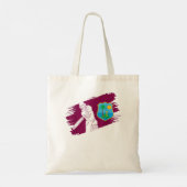 Tote Bag West Indies Flag West Indies Cricket Fan Player Co (Dos)