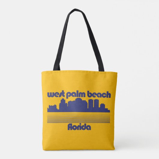 Tote Bag West Palm Beach Floride (Dos)