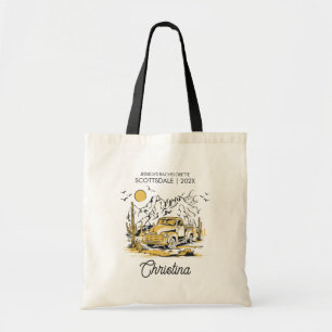 Tote Bag Western Bachelorte Party Vintage Bridesmaid