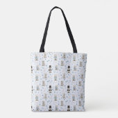 Tote Bag Westie blanc avec accessoires Whimsical (Dos)