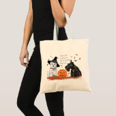 Tote Bag Westie et Ecosse Halloween (Devant (produit))