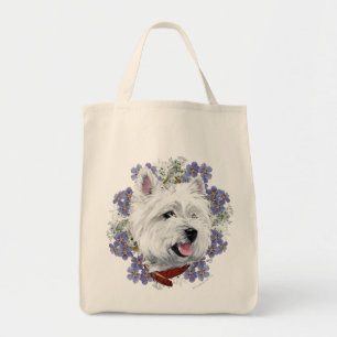 Tote Bag Westie Ne m'oubliez pas
