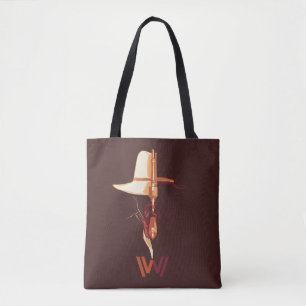 Tote Bag Westworld Casquette blanc Casquette noir scintil