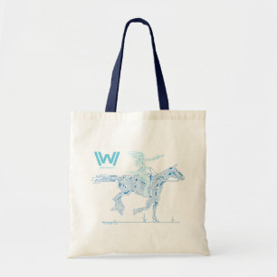 Tote Bag Westworld   Dolores Riding Horse Circuit Graphique