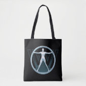 Tote Bag Westworld | Logo Vitruvian Android (Devant)