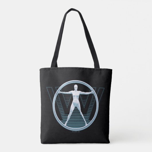 Tote Bag Westworld | Logo Vitruvian Android (Dos)