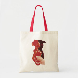 Tote Bag Westworld | Portrait du crayon maeve et hector