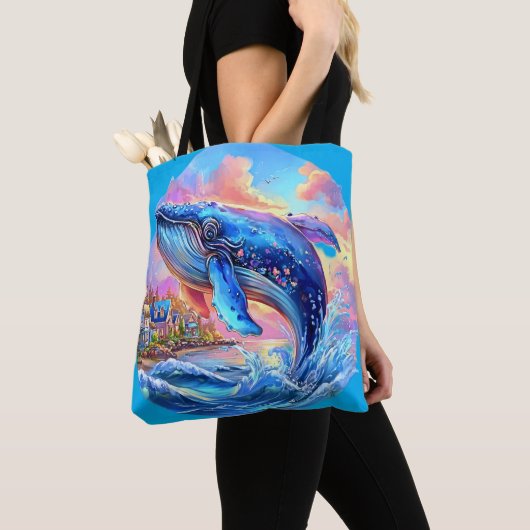 Tote Bag Whale (De près)