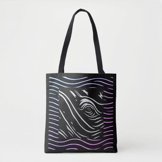 Tote Bag Whale eye/whale species tote (Devant)