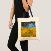 Tote Bag Wheat Field with Crows by Vincent van Gogh (Devant (produit))