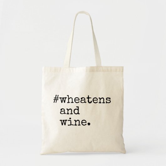 Tote Bag Wheatens et vin (Devant)