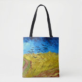 Tote Bag Wheatfield with Crows, Van Gogh (Devant)