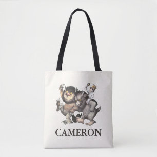 Tote Bag Where the Wild Things Are   Add Your Name