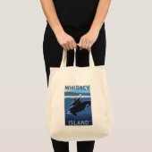 Tote Bag Whidbey Island, Washington Orca et Calf (Devant (produit))