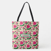 Tote Bag Whimsical Watermelons Cute Summer Fruit Pattern  (Devant)