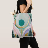 Tote Bag Whimsical Winter Dreamscape (De près)