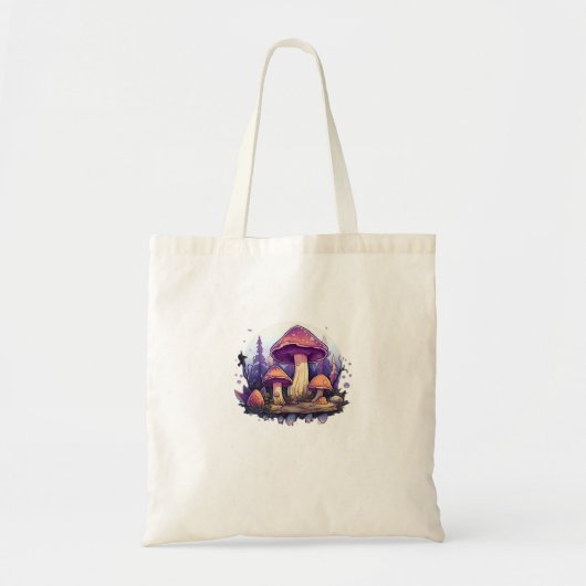 Tote Bag Whimsigoth Champignons Et Crystals Classique (Devant)
