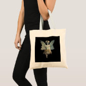 Tote Bag Whimsigoth Zombie Fairy Old Timey Gothique Moody A (Devant (produit))